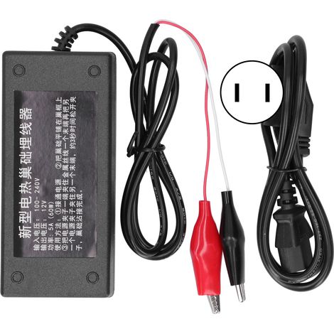 Enfonce-fil électrique léger pour apiculteur, pratique pour cadres, 100-240V fiche US (1/5)