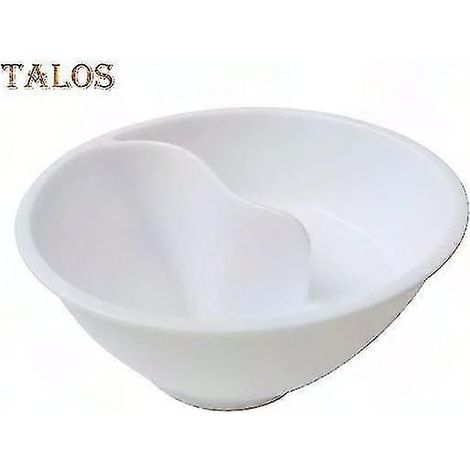 Unterteilte Müslischale, BPA-frei, nicht einweichend, kreatives Spiraldesign für einfaches Snacken, ideal für das Esszimmer (1/4)
