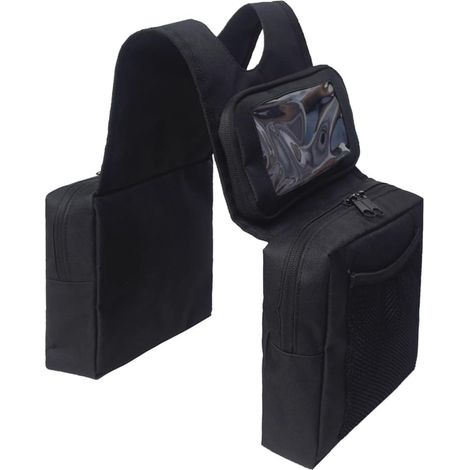 Sacoche De Réservoir Moto, Sacs De Selle Moto De Porte-Bagages étanches Anti-Vibrations, Sacoche Selle Moto Avant Sac Réservoir VTT Poche Réservoir Carburant, pour Remorque, Aventure, Motoneige (1/5)