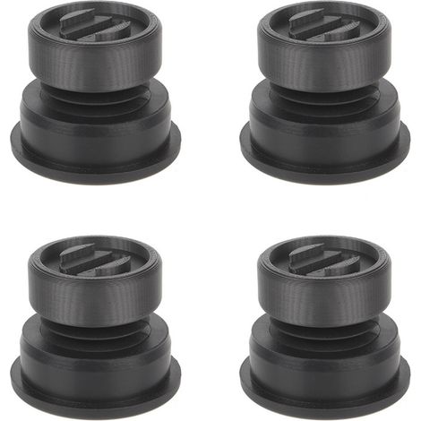 Juego de 4 almohadillas antivibración de silicona para impresoras 3D X1/X1C/A1/A1Mini, amortiguadoras y antideslizantes. (1/5)
