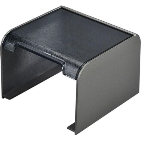 Wasserdichte Außensteckdosenabdeckung, für Badezimmer, Balkon und Wohnzimmer, Klebemontage ohne Bohren, Aussparung für die Steckdose, schwarz (transparent) (1/5)