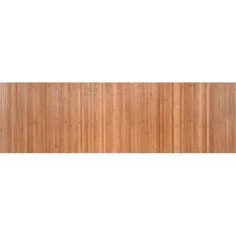 Tapis de sol，Tapis rectangulaire naturel 60x200 cm bambou CFW642277 (1/5)