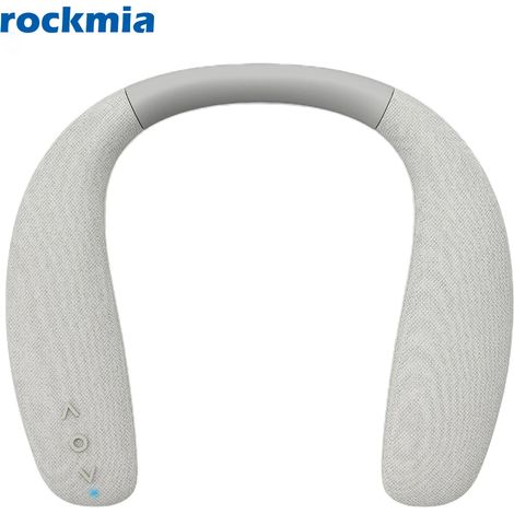 (Noir) Enceinte tour de cou portable avec son surround Bluetooth 5.0 (1/4)