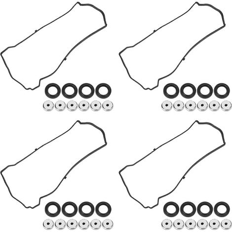 Jeu de 4 joints de cache-culbuteurs 12030-PNC-000 compatible avec les modèles Acura RSX de base et Type S K20A, K20A2, K20 et K20Z1 (1/5)