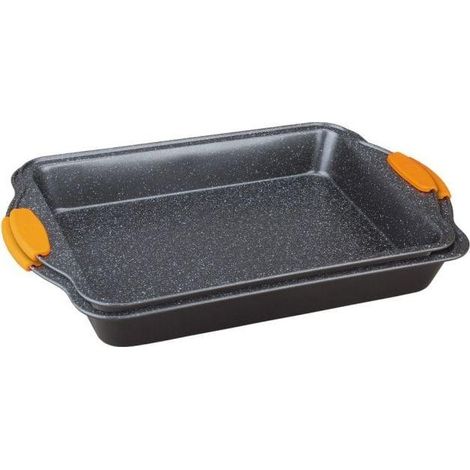 Berlinger Haus Granit Diamond Conjunto 2 Moldes para Repostería Negro