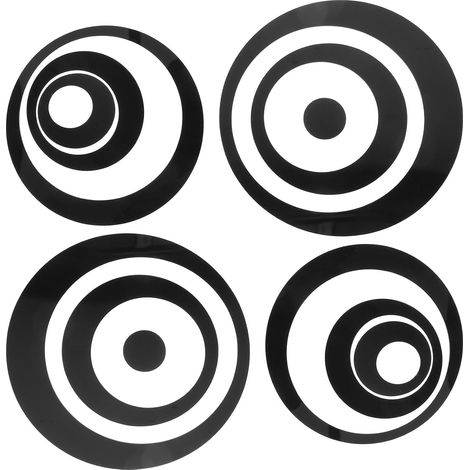 Stickers Muraux Miroir Décoratifs 36 Pièces Effet Miroir Noir Pvc, Autocollants Muraux Ronds Amovibles pour Salon Chambre, Décoration Intérieure Polyvalente Fête et Maison (1/5)