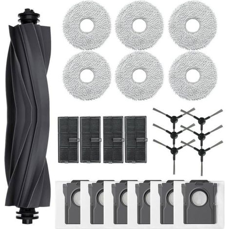 Kit Pièces D'Rechange Pour Dreame L10S Pro Ultra Heat/X30 Ultra/L10S Ultra Gen 2/Mova E30 Ultra, Brosse Principale,Filtres[BLE1304] (1/4)