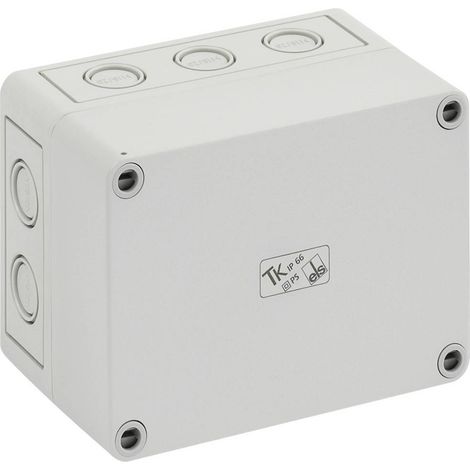 Coffret d'installation Spelsberg TK PS 1309-8-m 10590901 gris clair (RAL 7035) 130 x 94 x 81 Polystyrène expansé (EPS) (1/3)