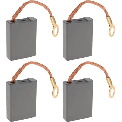 VGOL Lot de 4 Balais de Charbon pour Meuleuses D'angle avec Coupure Automatique 6 X 16 X 22 Mm Compatible avec Budget BWS 2305 (1/5)