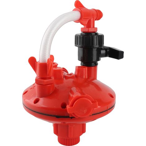 Régulateur de pression d'eau professionnel pour abreuvement de volailles (élevages de poulets) - Régulateur de pression de sortie (1/5)