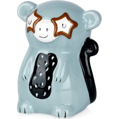 Tirelire en ceramique singe