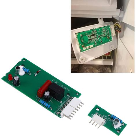 Sensor-Leiterplatten-Kit für Kühlschränke – Eiswürfelbereiter-Steuerung Modell 2255114/W107 – Robustes PC-Gehäuse – Sender-/Empfänger-Kit (11 x 4,6 cm) – 1 Sender + 1 Empfänger – 4389102 (1/5)