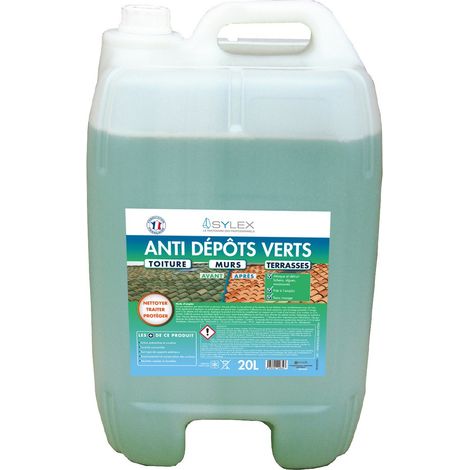 Sylex Nettoyant anti dépôts verts Conditionnement: 20L