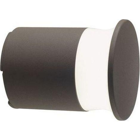 Applique Da Esterno Moderna Kep Alluminio E Termoplastica Caffè Led 9W 4000K (1/5)