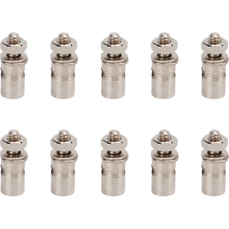 10 pièces Tige de poussoir servo 1.3mm, Connecteur réglable pour liaison et butée