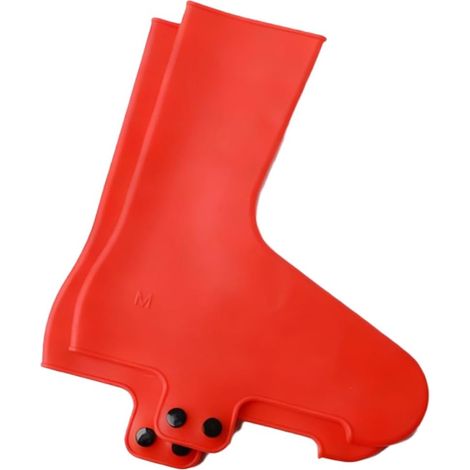 Couvre-chaussures de vélo de route en caoutchouc avec des caractéristiques en silicone pour un avantage aérodynamique (1/5)