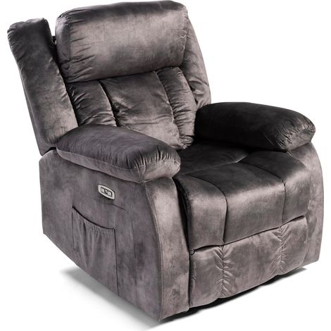 Sillón Relax Eléctrico Innova Negro (1/5)