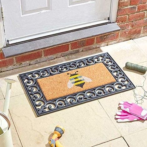 Smart Garden Buzz Bee Patterned Doormat Coir Mix Match Easy Change Mat Insert (1/4)