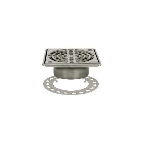 Griglia in acciaio con supporto e anello di regolazione 15 x 15 cm, design 1 (1/2)