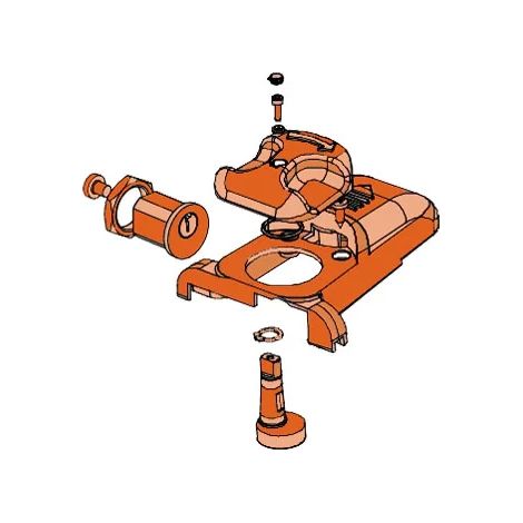 FAAC 428403 Gruppo Sblocco Per Motore Attuatore 413 415 Ricambio Originale (1/3)