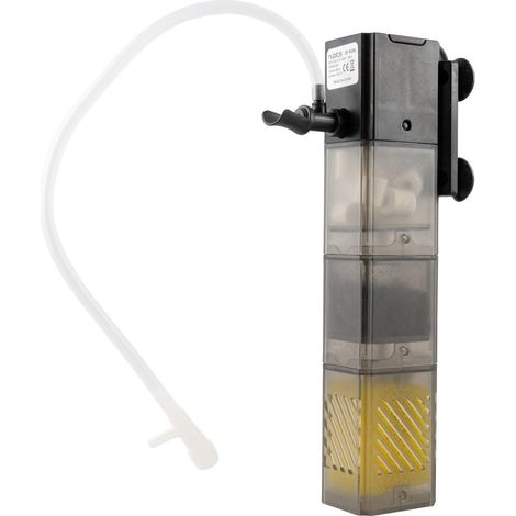 Kinvara Aqua Natura filtre aquarium noir compact moderne (1/2)