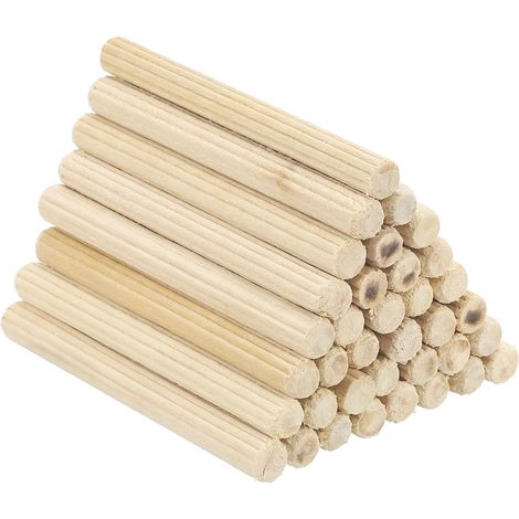 Lot De 90 3/16" x 2-3/8"(5 x 60mm Cheville En Bois (1/5)