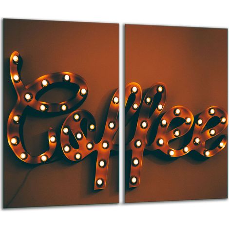 Glasschneidebrett 2x 30x52 Kaffee (1/5)