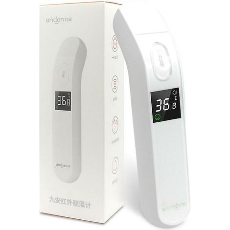 Green Mobility-Thermomètre pour adultes, thermomètre infrarouge pour front adultes et enfants, thermomètre numérique sans contact pour bébé (pt2l) (1/5)