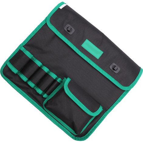 Große, wasserdichte Werkzeugtasche aus Oxford-Gewebe mit großem Fassungsvermögen, ideal für Elektriker und Bohrmaschinen. Geeignet für 5 Bohrmaschinen. Maße: 280 x 100 x 350 mm / 11 x 3,9 x 13,8 Zoll. (1/5)