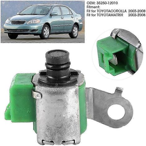 Remplacement de l'électrovanne de changement de vitesse de transmission - Compatible avec Toyota Corolla et Matrix (3525012010)