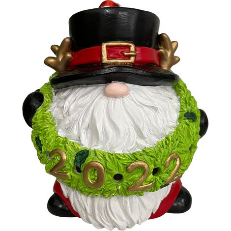 (Typ A) LED-beleuchtete Weihnachtsdekoration aus Kunstharz, ideal zum Schmücken eines Weihnachtsbaums. (1/2)