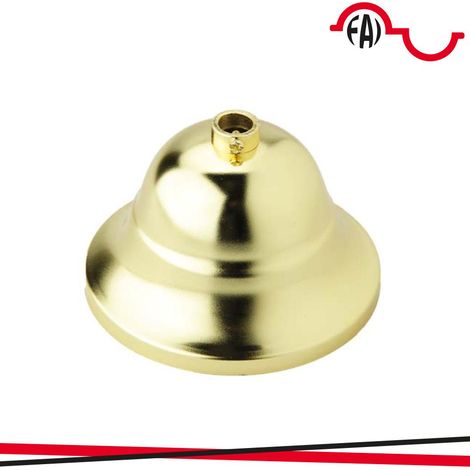 ROSONE IN METALLO PER PENDEL OTTONE D.90