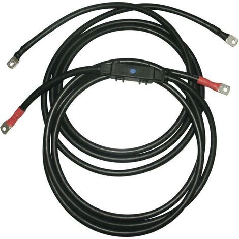 IVT Jeu de câbles SW-Serie 2.00 m 25 mm² 421003 convient pour le modèle (onduleur):Voltcraft SW-1200 12V A913061 (1/3)