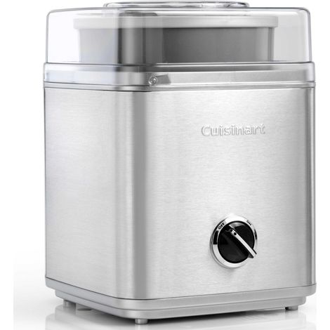 Sorbetière 2l 25w aluminium brossé - Cuisinart - ice30bce (1/2)