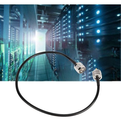 Câble coaxial 50 cm N mâle vers PL259 mâle 50 Ohm Faible atténuation (1/5)