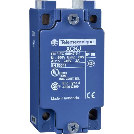 Telemecanique ZCKJ2 Endschalter Sensors OsiSense XC, 2 N/O, 2 N/F, 10A, 240V (1/2)