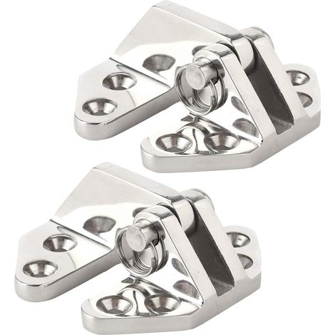 2 pièces charnière de trappe marine en inox 316 (1/5)