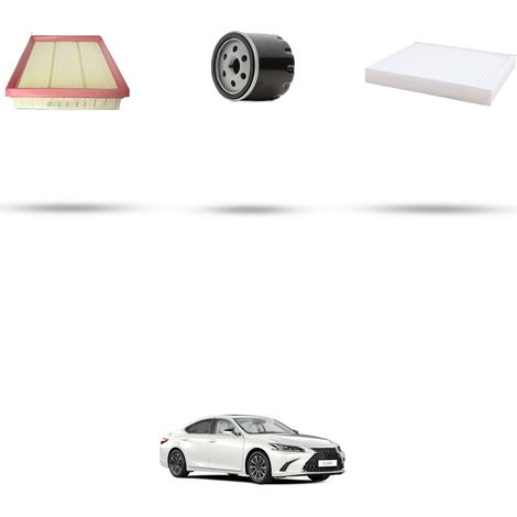 Kit tagliando 3 filtri compatibile con Lexus ES (Z10) 300h hybrid 160kw dal 2018 (1/5)