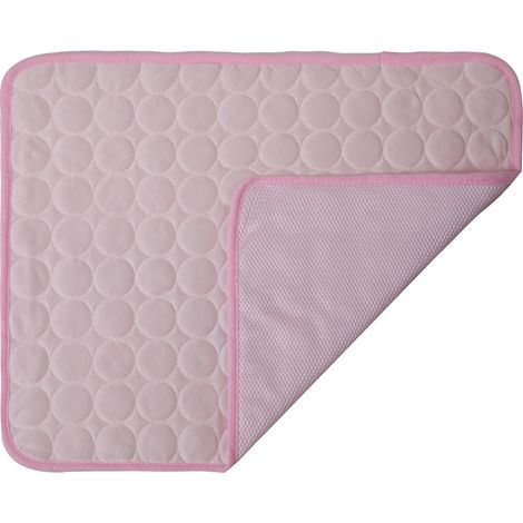 Tapis Rafraîchissant Chien et Chat en Soie Glacée – Coussin d'Été Résistant aux Morsures pour Animaux de Compagnie, Niche Teddy XS 40x30 cm (Idéal 1 kg) (1/3)
