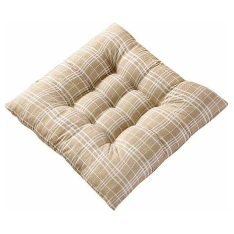 Coussin de chaise, mousse à mémoire de forme douce et confortable, réduit le stress corporel, lavable, 15,7 x 15,7 pouces (1/5)