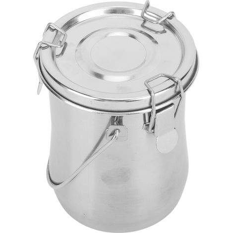 Nettoyeur de pinceaux en acier inoxydable avec couvercle, comprend un filtre, antirouille et étanche, convient au nettoyage des pinceaux à peinture à l'huile. (1/5)