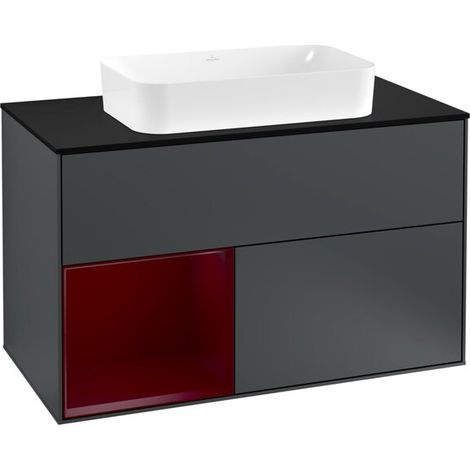 Villeroy & Boch G242HBHG Meuble sous-lavabo Finion G24 (1/2)