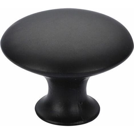 6 Unités Bouton de Meuble Noir Boutons de Meuble Ronds Bouton Poignee de Meuble, Boutons Placard Cuisine Boutons D'armoire à Tiroirs Solides 3022cm Noir (1/5)