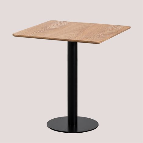 Mesa de Bar Cuadrada en Chapa de Fresno Frappe SKLUM             