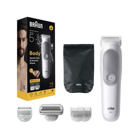 Braun Series 5 BG5550 rasoio elettrico / regolabarba / tagliabasette Grigio (1/5)