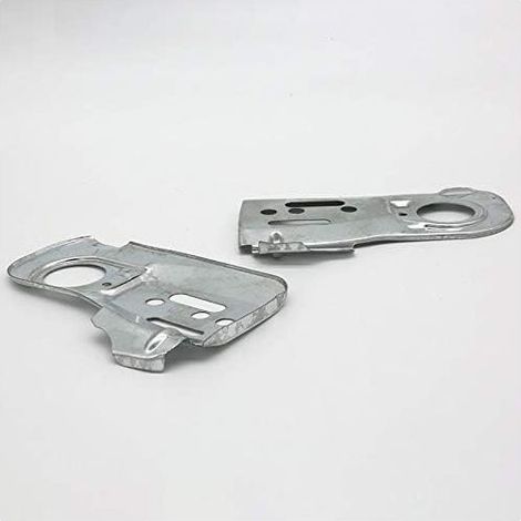 Lot de 2 plaques de guidage de chaîne pour tronçonneuse Husqvarna 445 450 445E 450E 544094001 Craftsman 358382000 (1/3)
