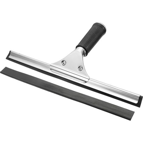Raclette de douche avec joint en caoutchouc rechange pour porte verre et mur salle bain, 30 cm (12