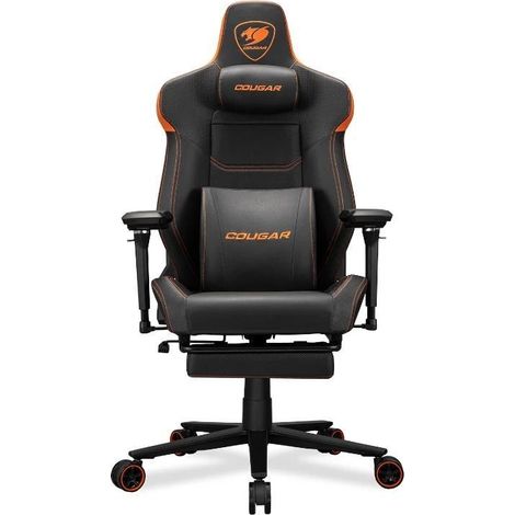 Cougar Armor Evo M chaise gaming noir et orange