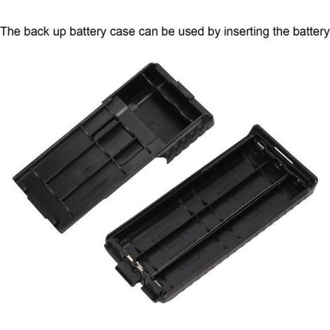 accessoires pour talkie-walkie boîtier de batterie long pour UV-5R boîtier de 6 piles AA pour UV-5RE (1/5)