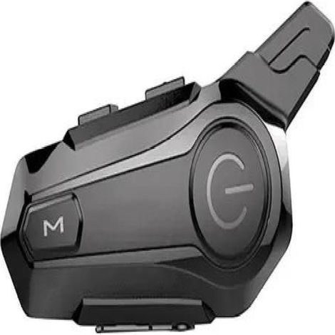 Système d'écouteurs Bluetooth Irovami pour casque de moto, intercom 2 pilotes 600 m, casque étanche à réduction de bruit avec micro rigide pour casque jet (1/5)
